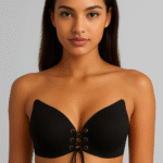 INNER SHRINGAAR Strapless Butterfly Wing Bra with Silicone Adhesive, Push-Up Design