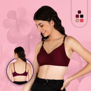 INNER SHRINGAAR Cotton Rich Full Coverage Lightly Padded Bra For Women