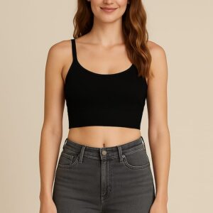 INNER SHRINGAAR Cotton-Rich Full Coverage Solid Sports Bra For Women